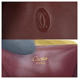 Cartier-Cartier Must de Cartier Coin Case  Leather Coin Case in Great Condition-Other