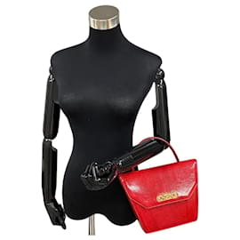 Céline-Celine Leather Top Handle Bag  Leather Handbag in Good condition-Other