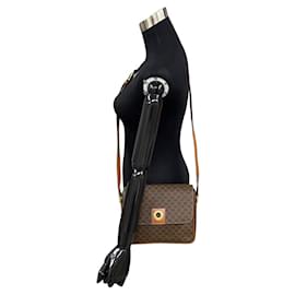 Céline-Sac bandoulière Celine Macadam Sac bandoulière en cuir en excellent état-Autre