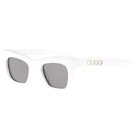 Gucci-GUCCI  Sunglasses T.  plastic-White