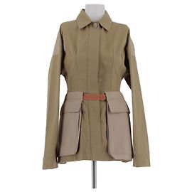 LOEWE  Jackets T.fr 36 cotton Beige