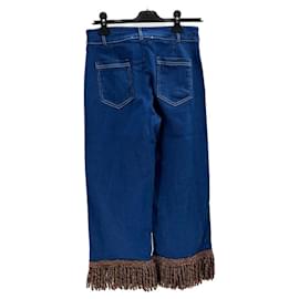 Autre Marque-LA VESTE  Trousers T.International M Cotton-Blue