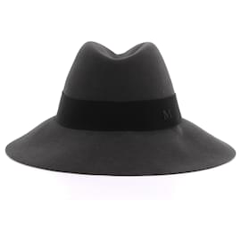 Maison Michel-MAISON MICHEL  Hats T.International S Wool-Grey