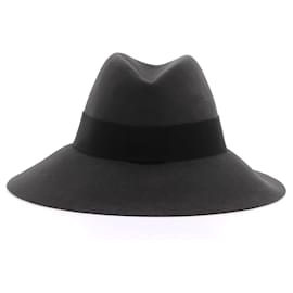 Maison Michel-MAISON MICHEL  Hats T.International S Wool-Grey
