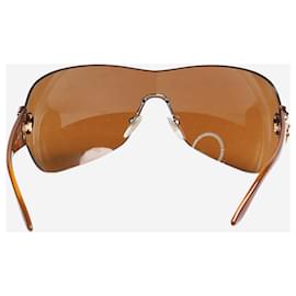 Bulgari-Brown frameless sunglasses - size-Brown