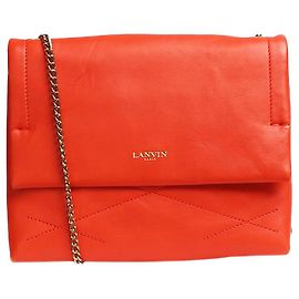 Lanvin Mini saco de açúcar laranja Laranja