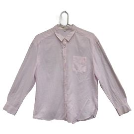 Camisa Maje Rosa de Algodón Rosa