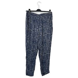 Autre Marque Rosemunde Seidenhose Blau Multicolore Blau Mehrfarben