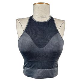 Autre Marque Lululemon Seamless Mesh Shelf-Bra Training Tank Grey Grey