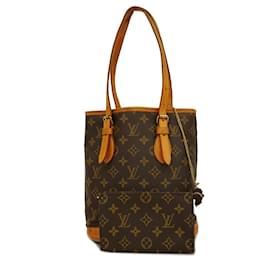 Louis Vuitton-Louis Vuitton Bucket PM-Brown