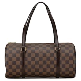 Louis Vuitton-Louis Vuitton Brown Damier Ebene Papillon 30-Castaño