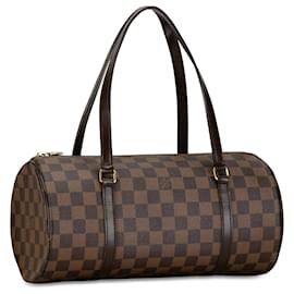 Louis Vuitton-Louis Vuitton Brown Damier Ebene Papillon 30-Castaño