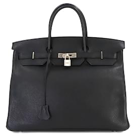 Hermès-HERMES BIRKIN 40-Black