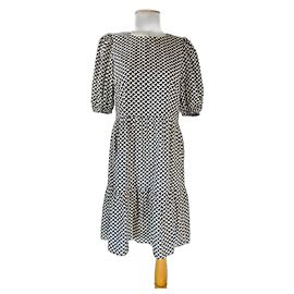 Autre Marque Robe en coton Sisters Point Vilka Bleu Multicolore Bleu Multicolore