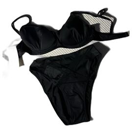 Costume da bagno due pezzi nero Gianfranco Ferré Nero