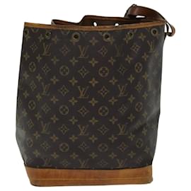 Louis Vuitton-LOUIS VUITTON Monogram Noe Shoulder Bag M42224 LV Auth 75416-Monogram