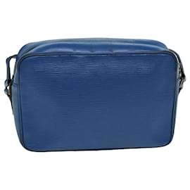 Louis Vuitton-LOUIS VUITTON Epi Trocadero 27 Bolsa de ombro azul M52315 Autenticação de LV 76050-Azul