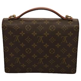 Louis Vuitton-Louis Vuitton Monogram Monceau 28 Hand Bag 2way M51185 LV Auth 75470-Monogram