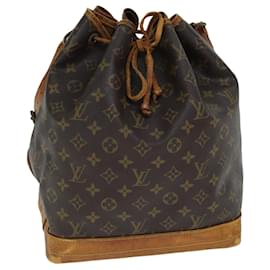 Louis Vuitton-LOUIS VUITTON Monogram Noe Shoulder Bag M42224 LV Auth 75415-Monogram