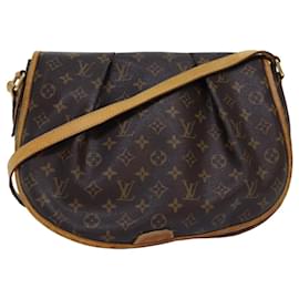 Louis Vuitton-Bolsa de ombro LOUIS VUITTON Monogram Menilmontant MM M40473 Autenticação de LV 76060-Monograma