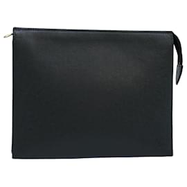 Louis Vuitton-LOUIS VUITTON Taiga Pochette Voyage MM Clutch Bag Epicea LV Auth 75171-Other