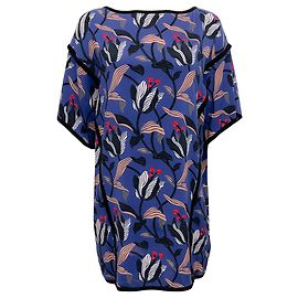 Robe Naterina multicolore bleu encre Escada Bleu