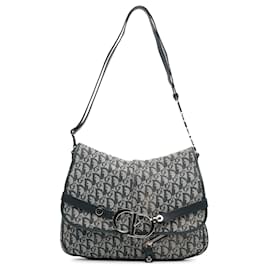 Dior-Gray Dior Oblique Crossbody Bag-Other