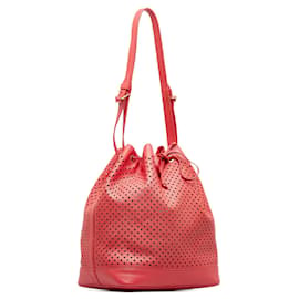 Louis Vuitton-Bolso bombonera Noe perforado Flore rojo Louis Vuitton x Sofia Coppola-Roja