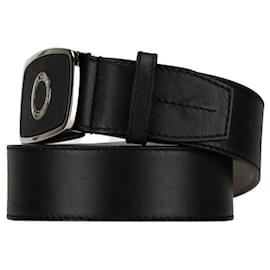 Bulgari-Black Bvlgari Leather Bvlgari Bvlgari Belt-Black