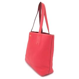 Hermès-Pink Hermès Taurillon Clemence lined Sens 28 Tote bag-Pink