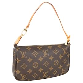 Louis Vuitton-Louis Vuitton Toile Monogram Pochette Accessoire-Marron