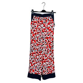 Pantalon Mary Katrantzou en soie et polyester Multicolore