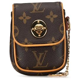 Louis Vuitton-Louis Vuitton Brown Monogram Tulum Pochette-Marrom