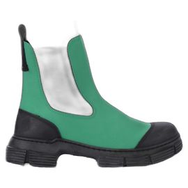 Ganni Botines Verde