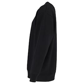 Acne-Acne Studios Crewneck Sweatshirt in Black Cotton-Black