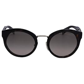 Prada-Prada 05TS NAI/5O0 Sunglasses in Brown Plastic-Brown