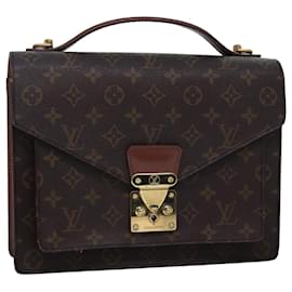 Louis Vuitton-Louis Vuitton Monogram Monceau 28 Hand Bag 2way M51185 LV Auth 75727-Monogram