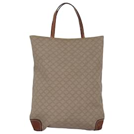 Céline-CELINE Macadam Toile Sac à Main Beige Authentique 76414-Beige