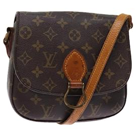 Louis Vuitton-Bolsa de ombro M LOUIS VUITTON Monogram Saint Cloud MM51243 Autenticação de LV 76046-Monograma