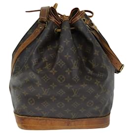 Louis Vuitton-LOUIS VUITTON Monogram Noe Shoulder Bag M42224 LV Auth 75492-Monogram