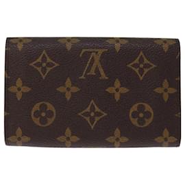 Louis Vuitton-LOUIS VUITTON Monogram Porte Monnaie Billets Tresor Wallet M61730 LV Auth 76692-Monogram