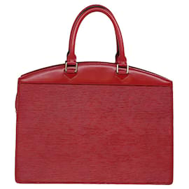 Louis Vuitton-LOUIS VUITTON Bolso de mano Epi Riviera Rojo M48187 LV Auth 76076-Roja