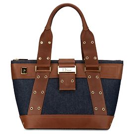 Cabas Dior Denim Street Chic bleu Bleu