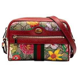 Gucci-Multi Gucci GG Flora Ophidia Crossbody-Multiple colors