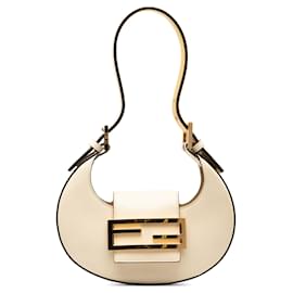 Fendi-Sac hobo Fendi Mini Cookie blanc-Blanc