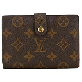 Louis Vuitton-Louis Vuitton Portefeuille Viennois Canvas Short Wallet M61674 en bon état-Autre