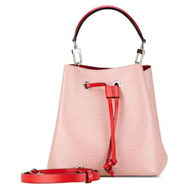 Louis Vuitton-Louis Vuitton Bolsa de couro Epi NeoNoe M54370 em muito bom estado-Rosa