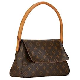 Louis Vuitton-Louis Vuitton Mini Looping Canvas Shoulder Bag M51147 in good condition-Other