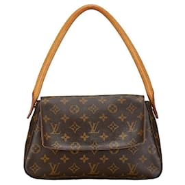 Louis Vuitton-Louis Vuitton Mini Looping Canvas Shoulder Bag M51147 in good condition-Other