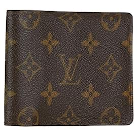 Louis Vuitton-Louis Vuitton Multiple Wallet Canvas Short Wallet M60895 in good condition-Other